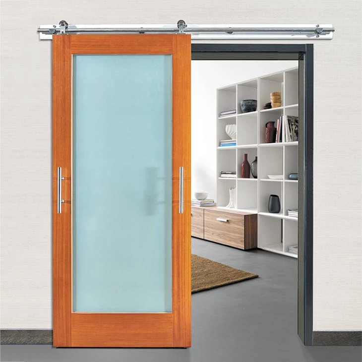Wood Sliding Barn Door Hardware Set